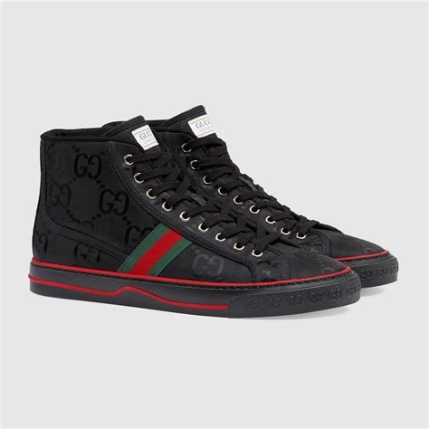 black Gucci high top men's